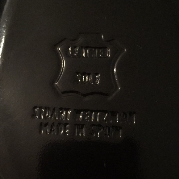 Stuart Weitzman Black Kitten Heels - Picture 3 of 6